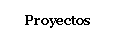 Cuadro de texto: Proyectos