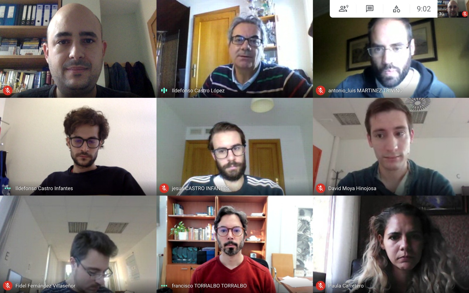foto de grupo del II seminario