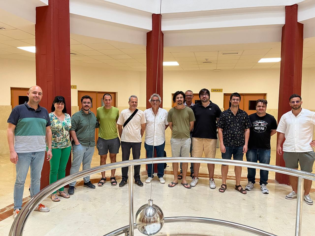 foto de grupo del primer día del VII SAGUJA